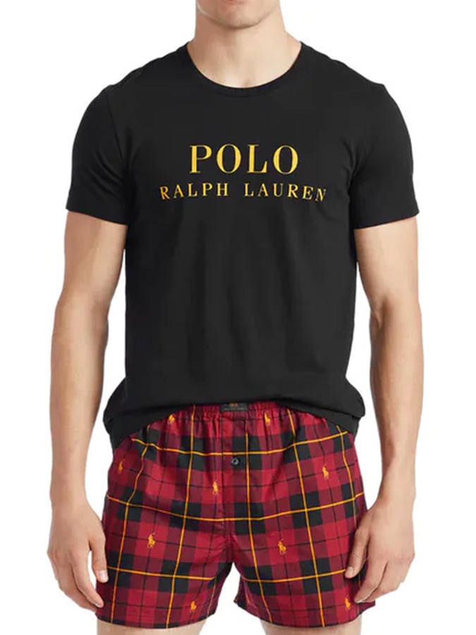 POLO RALPH LAUREN SET HOMEWEAR - ΠΥΤΖΑΜΑ 100% COTTON