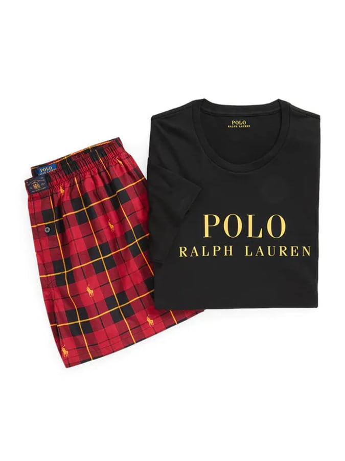 POLO RALPH LAUREN SET HOMEWEAR - ΠΥΤΖΑΜΑ 100% COTTON - Image 3