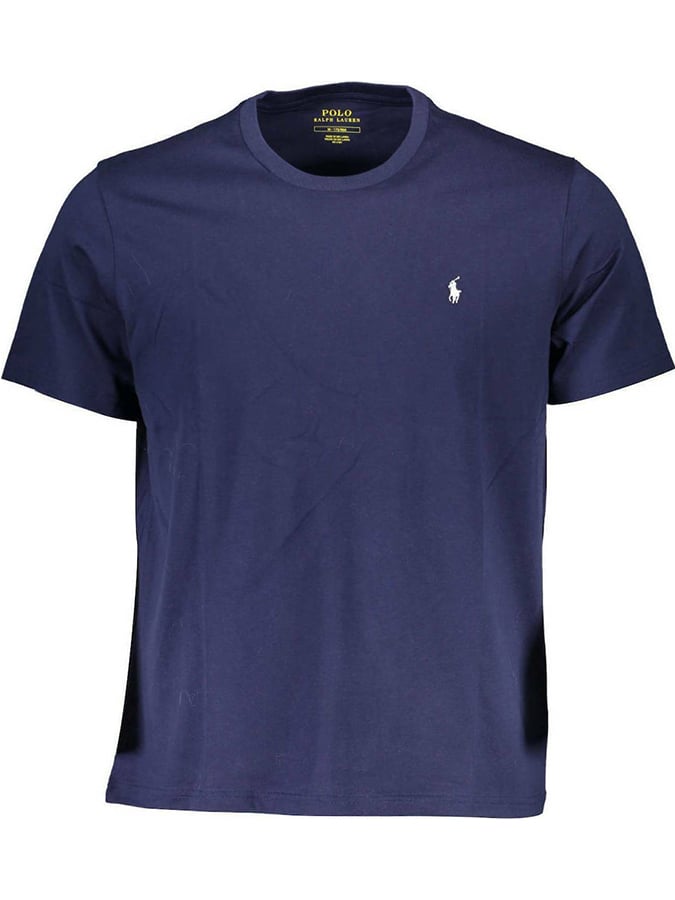 POLO RALPH LAUREN ΜΠΛΟΥΖΑΚΙ ΜΠΛΕ ΜΕ ΛΑΙΜΟΚΟΨΗ CREWNECK - Image 3