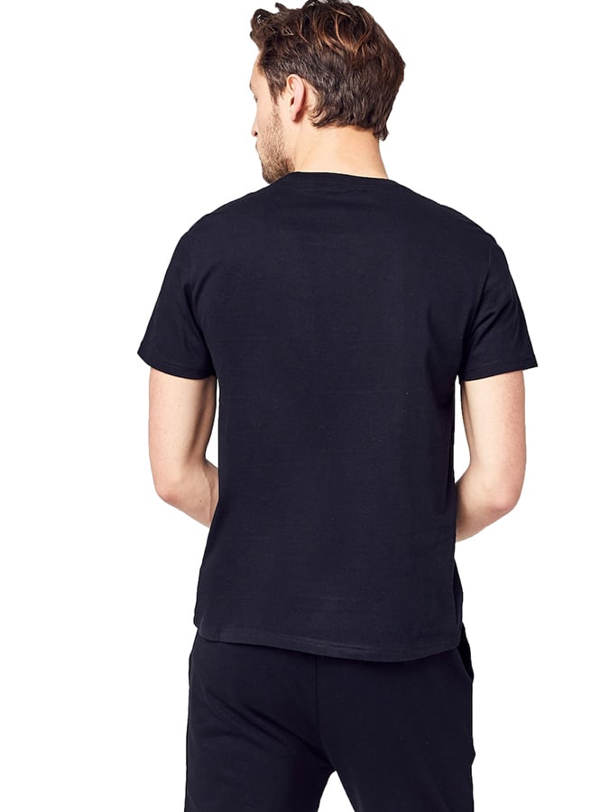 POLO RALPH LAUREN ΜΠΛΟΥΖΑΚΙ ΜΑΥΡΟ ΜΕ ΛΑΙΜΟΚΟΨΗ CREWNECK 100% COTTON - Image 2