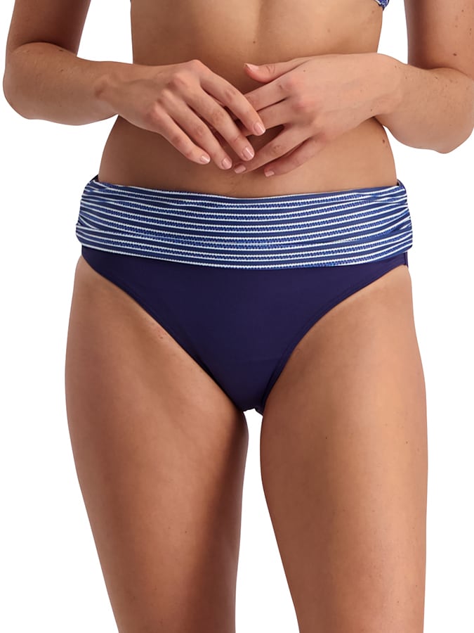 Quayside Μπικίνι Σλιπ ελαφρώς Ψηλόμεσο Ocean Stripe