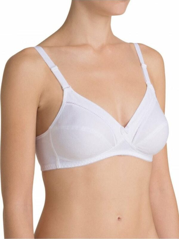 TRIUMPH ΛΕΥΚΟ ΣΟΥΤΙΕΝ COTTON CLASSIC STRETCH N
