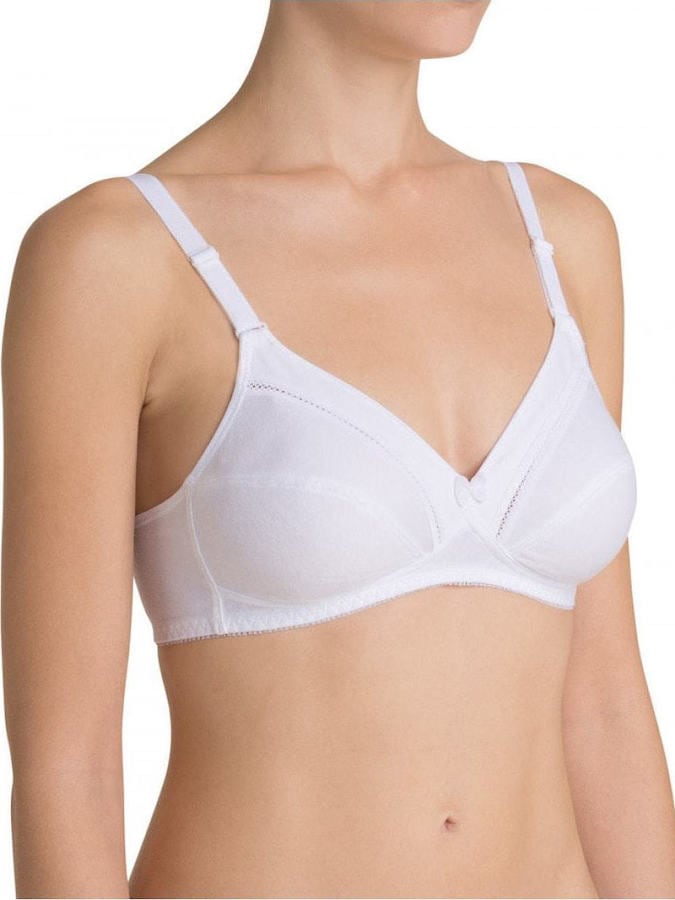 TRIUMPH ΛΕΥΚΟ ΣΟΥΤΙΕΝ COTTON CLASSIC STRETCH N
