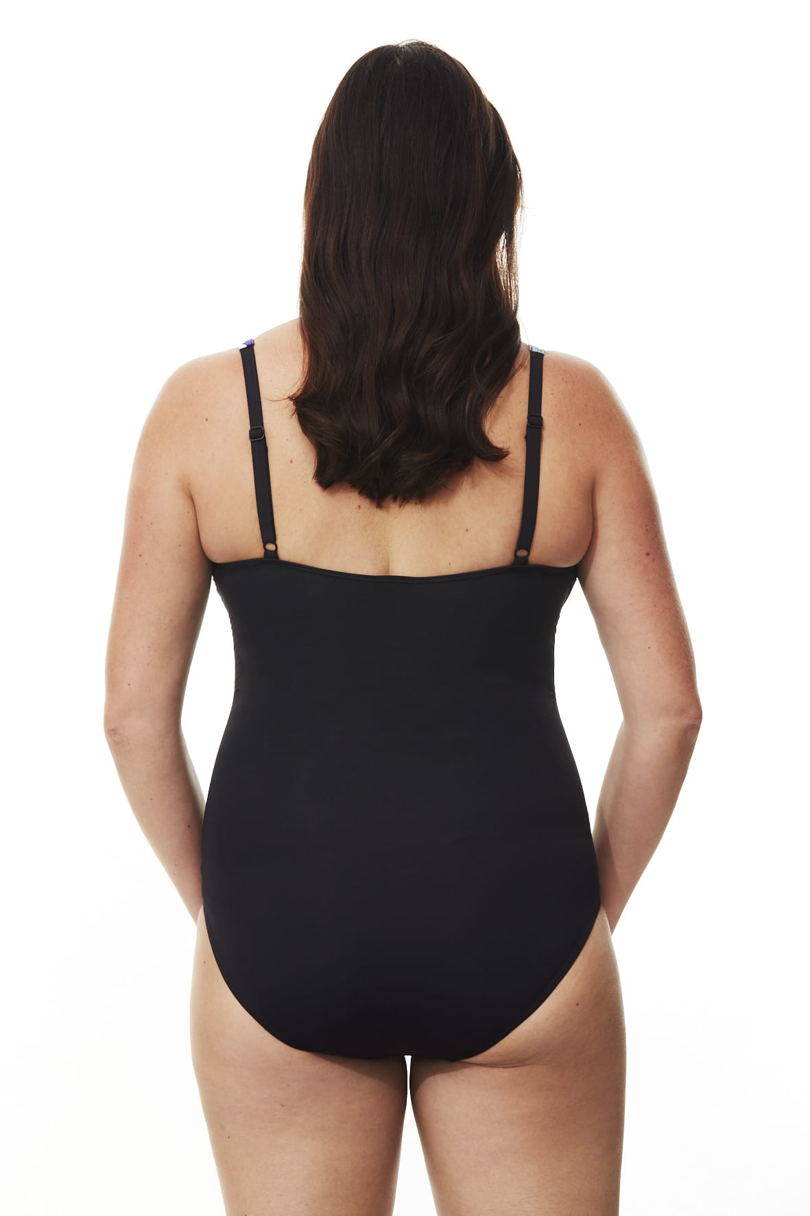 Μαγιό Ολόσωμο Quayside (Plus Size) Κρουαζέ στο στήθος - Image 2