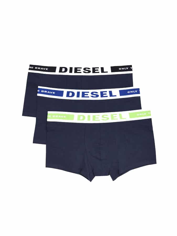 DIESEL ΑΝΔΡΙΚΑ BOXER 'NAVY BLUE' (3PACK)