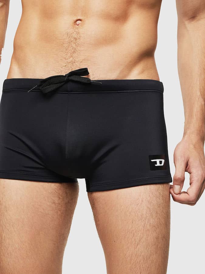 DIESEL ΑΝΔΡΙΚΟ ΜΑΓΙΟ BOXER ΜΑΥΡΟ ΜΕ ΤΟ LOGO ΤΗΣ ΕΤΑΙΡΕΙΑΣ - Image 3