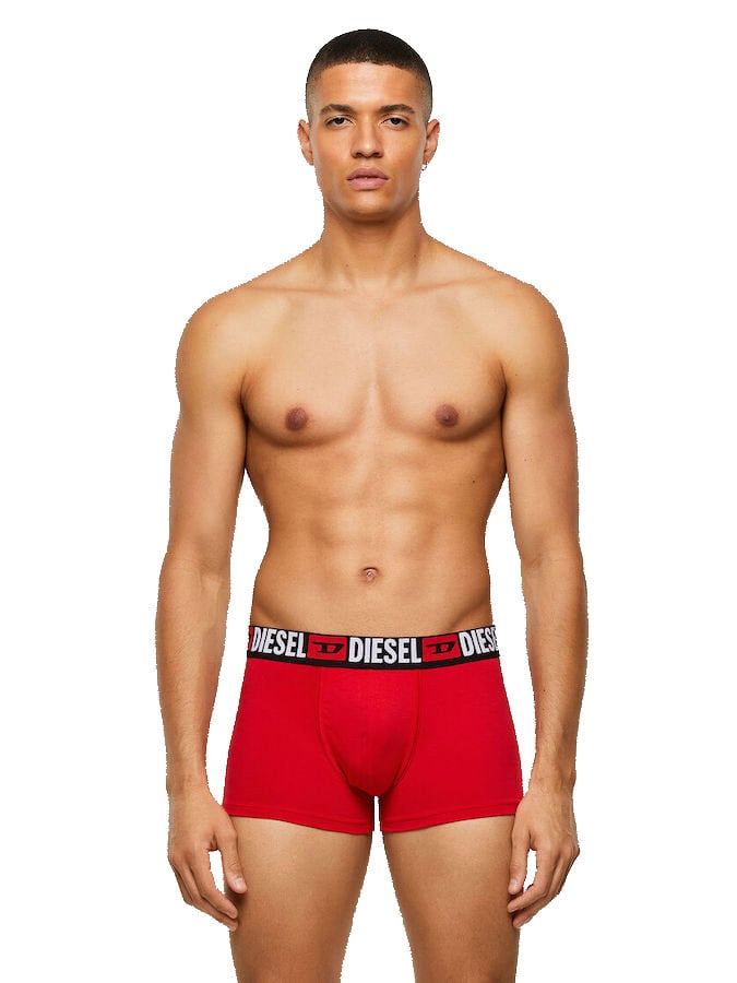DIESEL ΑΝΔΡΙΚΟ BOXER 'ALL OVER LOGO WAIST' (3pack) - Image 2