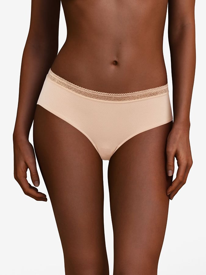 PASSIONATA ΣΛΙΠ BOXER ΜΕΤΡΙΑΣ ΚΑΛΥΨΗΣ NUDE ΧΩΡΙΣ ΡΑΦΕΣ (LASER CUT) - Image 2